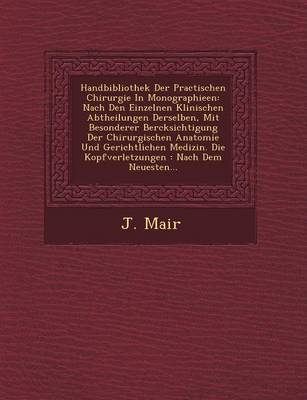 Book cover for Handbibliothek Der Practischen Chirurgie in Monographieen