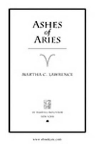 Cover of Ashes of Aries