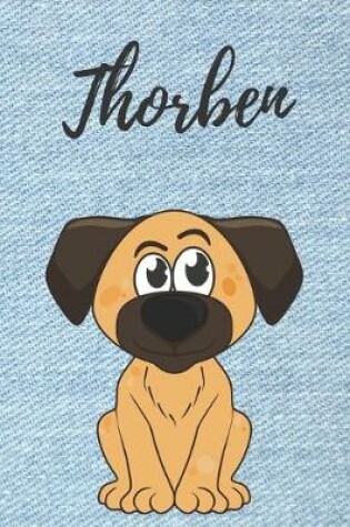 Cover of Thorben Hund-Malbuch / Notizbuch Tagebuch