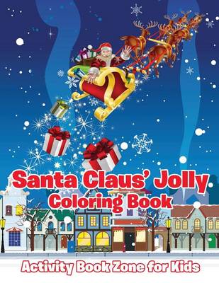 Book cover for Santa Claus' Jolly Coloring Book