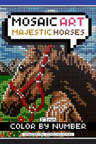 Cover of Mosaic Art Majestic Horses