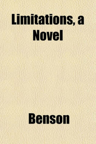 Cover of Limitations, a Novel