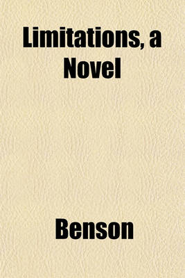 Book cover for Limitations, a Novel