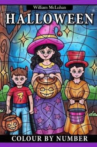 Cover of Halloween Colour by Number