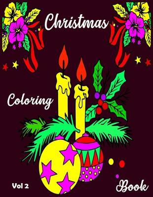 Book cover for Christmas Coloring Book