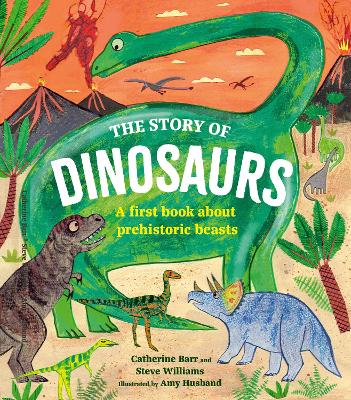 Book cover for The Story of Dinosaurs