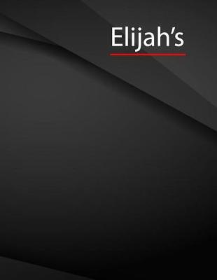 Book cover for Elijah's.