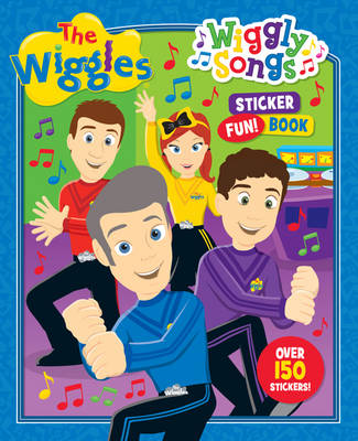 Book cover for The Wiggles: Wiggly Songs Sticker Fun! Book