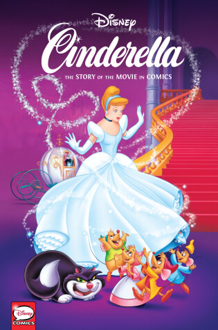 Cover of Disney Cinderella: The Story of the Movie in Comics