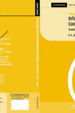 Cover of Career Award in Information and Communication Technology: Standard Level