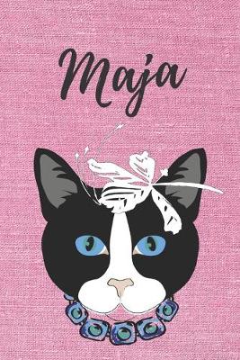 Book cover for Maja Katzen-Malbuch / Notizbuch / Tagebuch