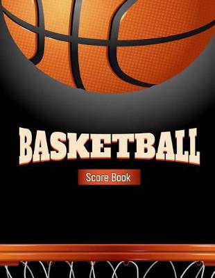 Book cover for Basketball Score Book