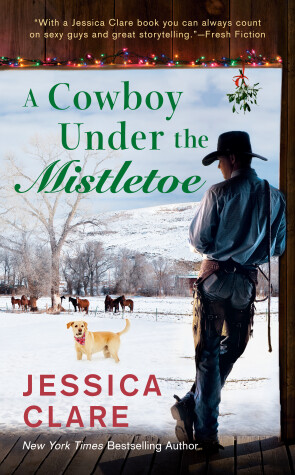 Book cover for A Cowboy Under the Mistletoe