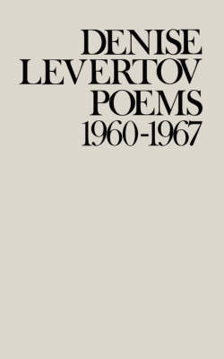 Book cover for Poems of Denise Levertov, 1960-1967