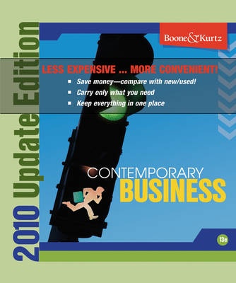 Book cover for Contemporary Business 13th Edition 2011 Update Binder Ready Version