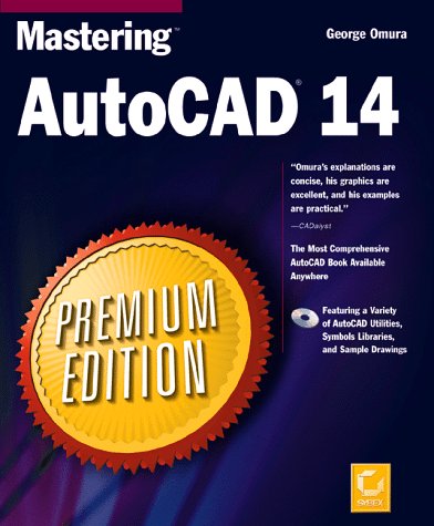 Book cover for Mastering AutoCAD 14