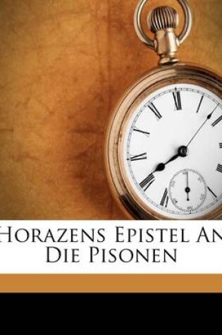 Cover of Horazens Epistel an Die Pisonen.