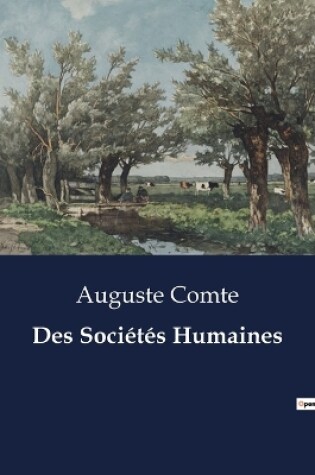 Cover of Des Sociétés Humaines