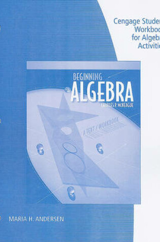 Cover of Student Workbook for Beginning Algebra: A Text/Workbook, 8th