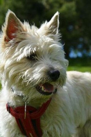 Cover of Fluffy Little White Cairn Terrier Journal