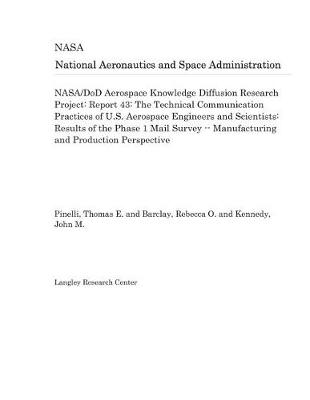 Book cover for Nasa/Dod Aerospace Knowledge Diffusion Research Project