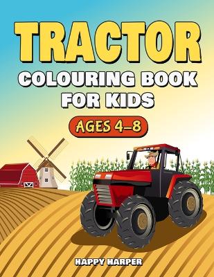 Book cover for Tractor Colouring Book