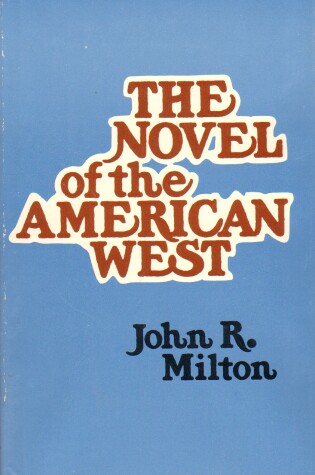 Cover of The Novel of the American West