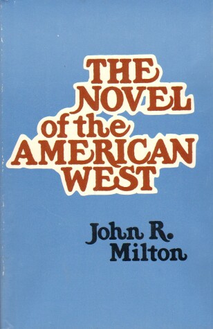 Book cover for The Novel of the American West