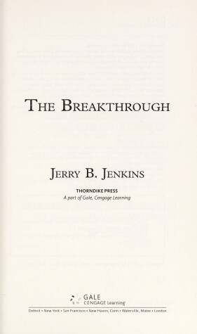 Book cover for The Breakthrough