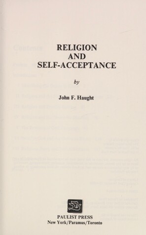 Book cover for Religion and Self-Acceptance