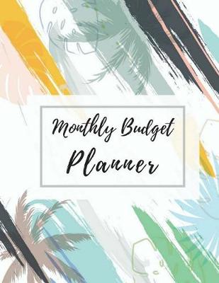 Book cover for Monthly Budget Planner