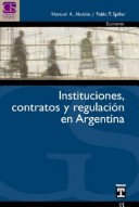 Book cover for Instituciones, Contratos y Regulacion En Argentina