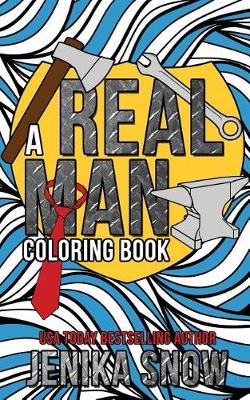 Book cover for A Real Man Coloring Book