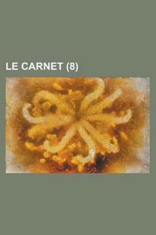 Cover of Le Carnet (8)