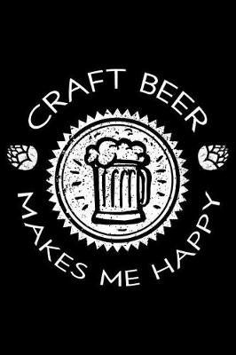 Book cover for Craft Beer Makes Me Happy