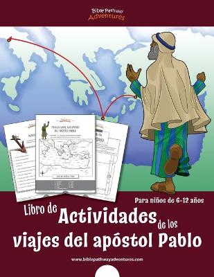 Book cover for Libro de actividades de los viajes del apostol Pablo