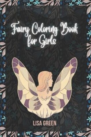 Cover of Fairy Coloring Book for Girls