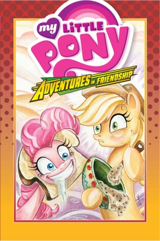 Book cover for My Little Pony: Adventures in Friendship Volume 2