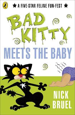 Book cover for Bad Kitty Meets the Baby