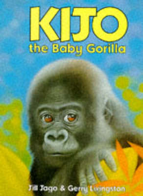 Book cover for "Kijo, The Baby Gorilla""