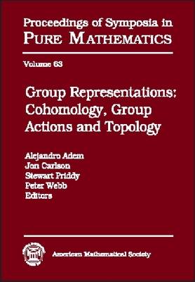 Cover of Group Representations Summer Research Institute on Cohomology, Representations, and Actions of Finite Groups, July 7-27, 1996, University of Washington, Seattle
