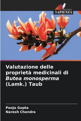 Book cover for Valutazione delle proprietà medicinali di Butea monosperma (Lamk.) Taub