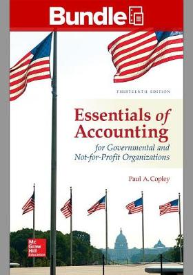 Book cover for Gen Combo Essentials Accounting Governmental Not for Profit Orgztns; Connect AC