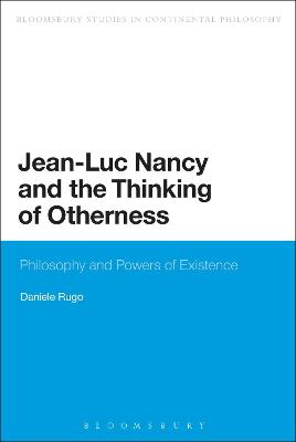 Book cover for Jean-Luc Nancy and the Thinking of Otherness