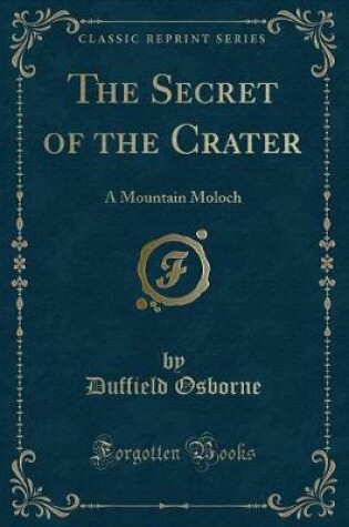 Cover of The Secret of the Crater