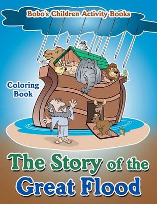 Book cover for The Story of the Great Flood Coloring Book