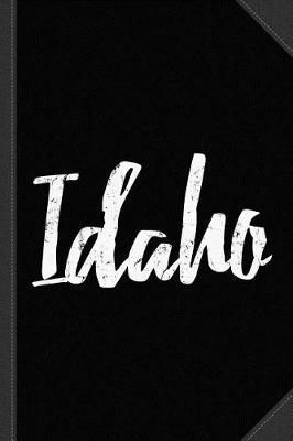 Book cover for Idaho Journal Notebook