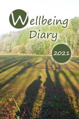 Book cover for Wellbeing Diary 2021