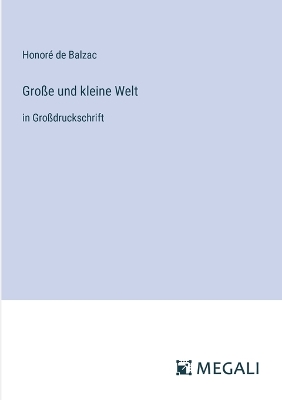 Book cover for Gro�e und kleine Welt