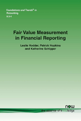 Book cover for Fair Value Measurement in Financial Reporting